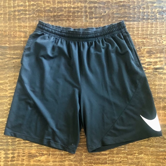 Nike Black Drifit Athletic Shorts Size 